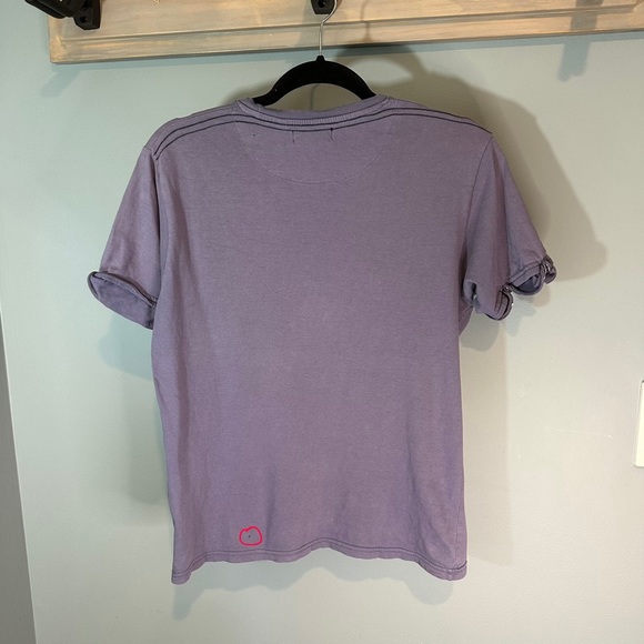 Brave Soul London Feather Pocket Tee in Blue - Picture 4 of 10